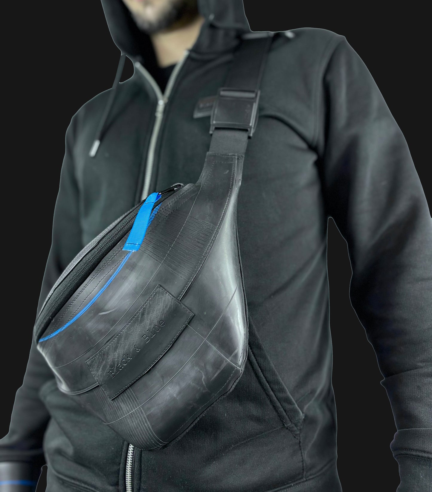 Black & Blue Apollo Bag