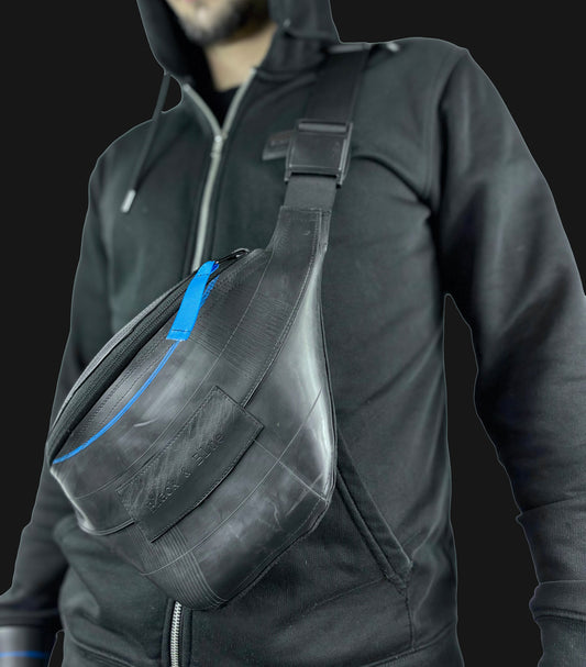 Black & Blue Apollo Bag
